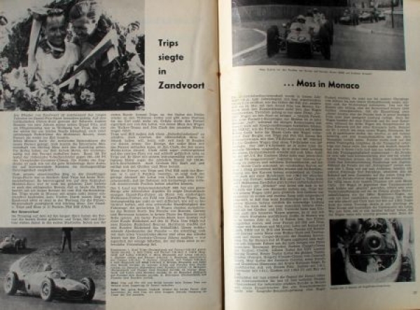 "A Automobil Kleinwagen" Gasolin-Edition Magazine 1961 (8030)